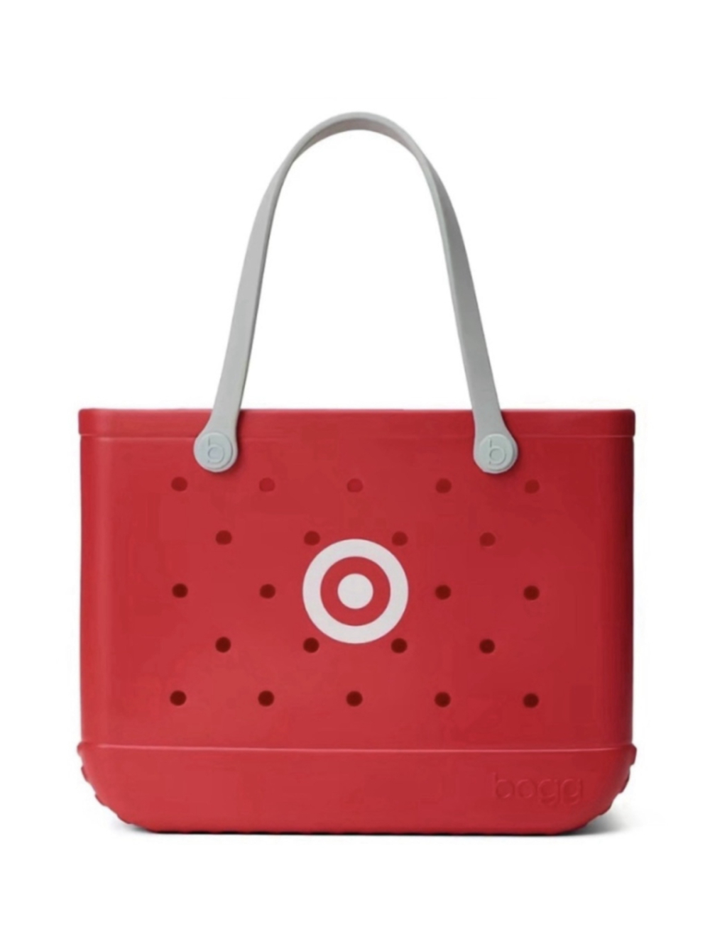 Bogg Bag Original Bullseye Tote Bag - Red with Removable Pouch New